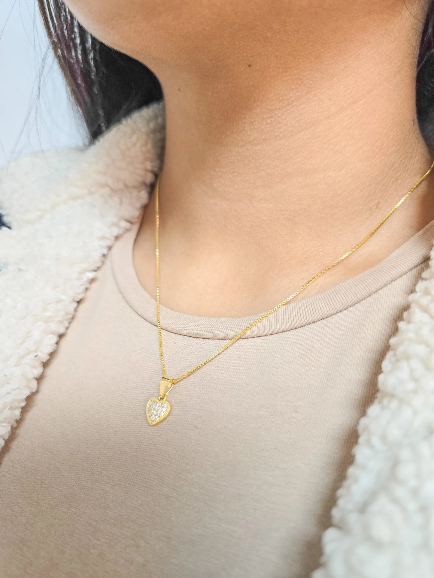 Colgante Little Love Oro Laminado 18k
