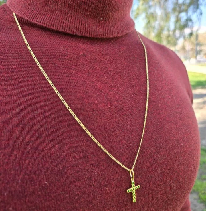 Cadena Tejido Cartier Delgada Oro Laminado 18k