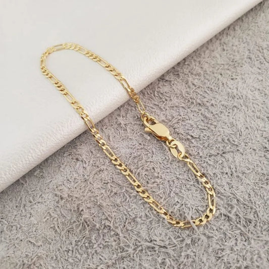 Pulsera Tejido Cartier Semi-Delgado Oro Laminado 18k