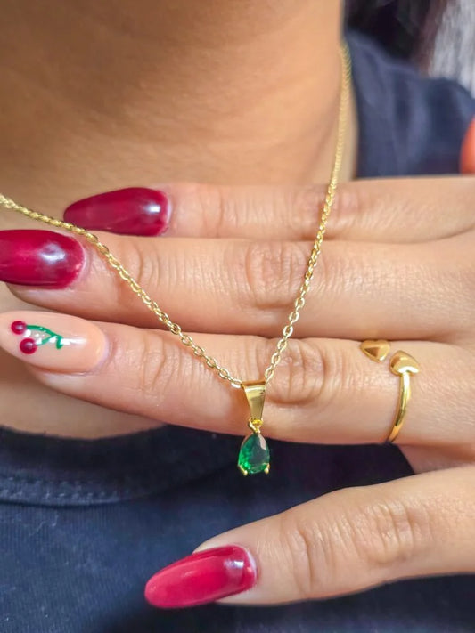 Dije Gota Only Oro Laminado 18k