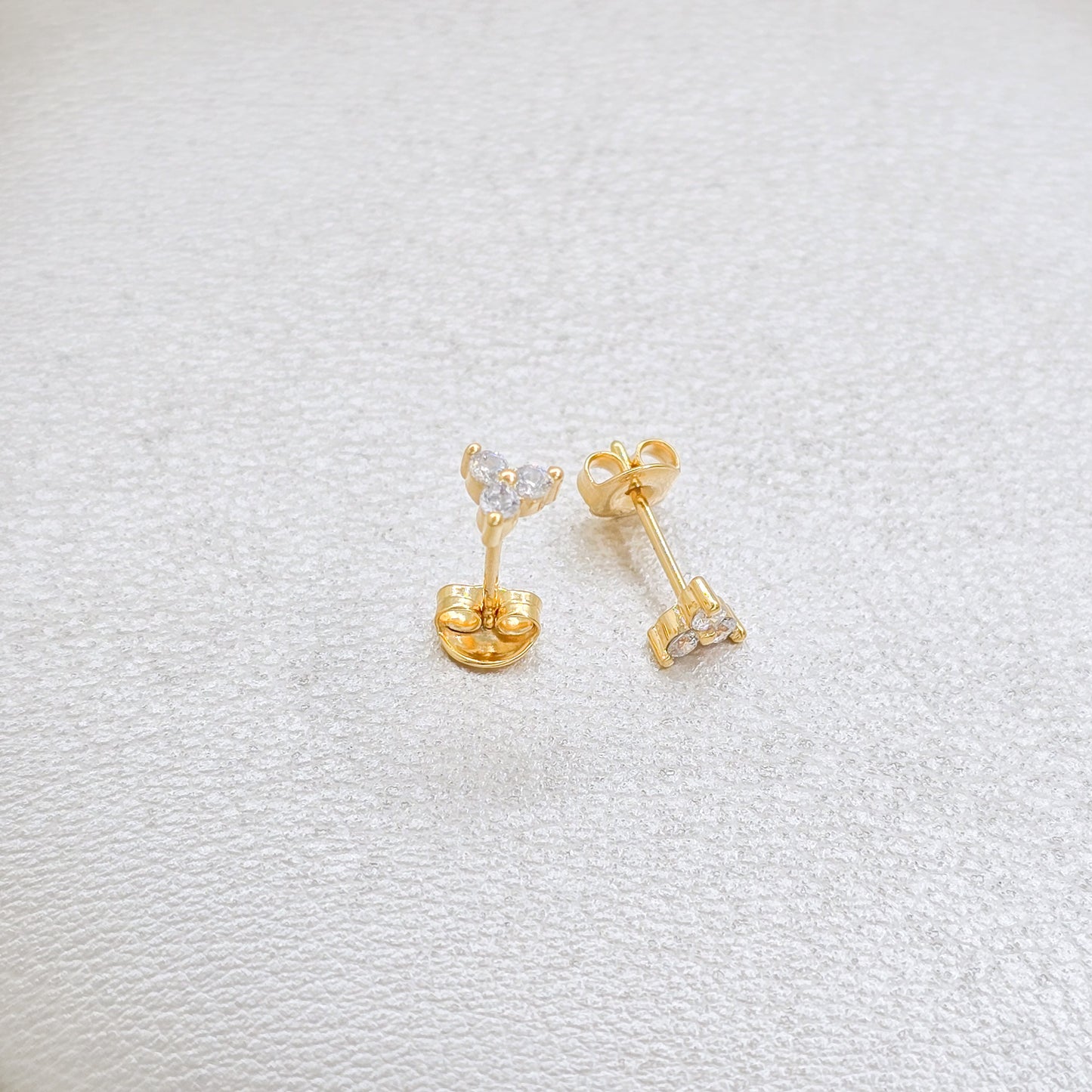 Arete Flower Oro Laminado 18k