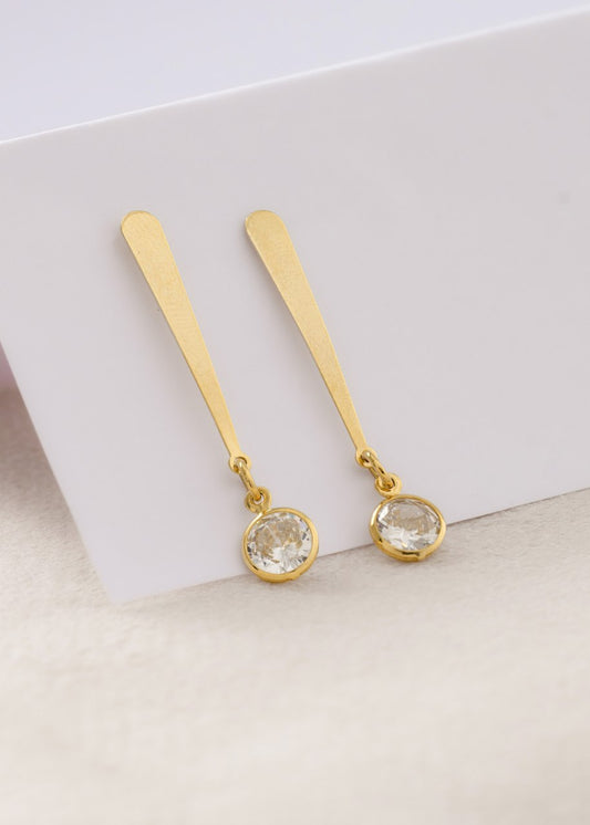 Aros Lisos Byzantine Oro Laminado 18k