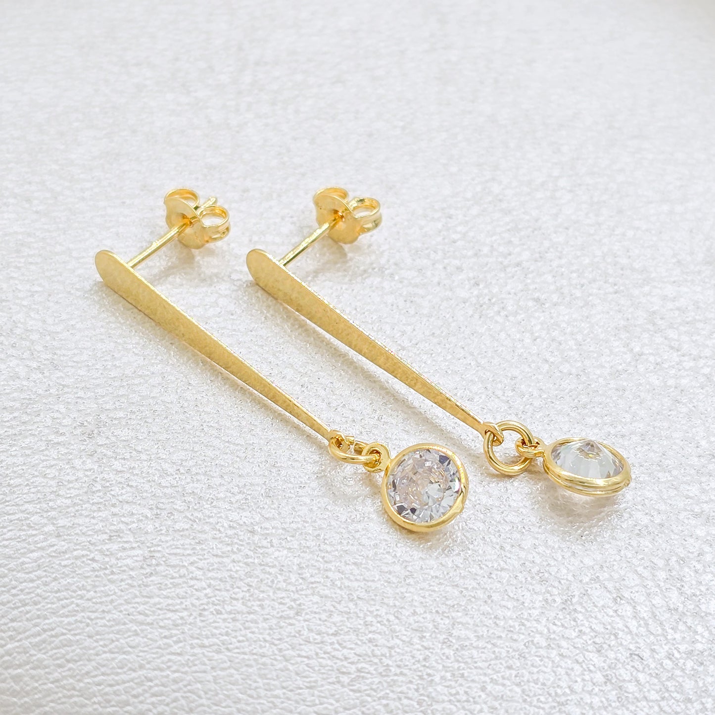 Aros Lisos Byzantine Oro Laminado 18k