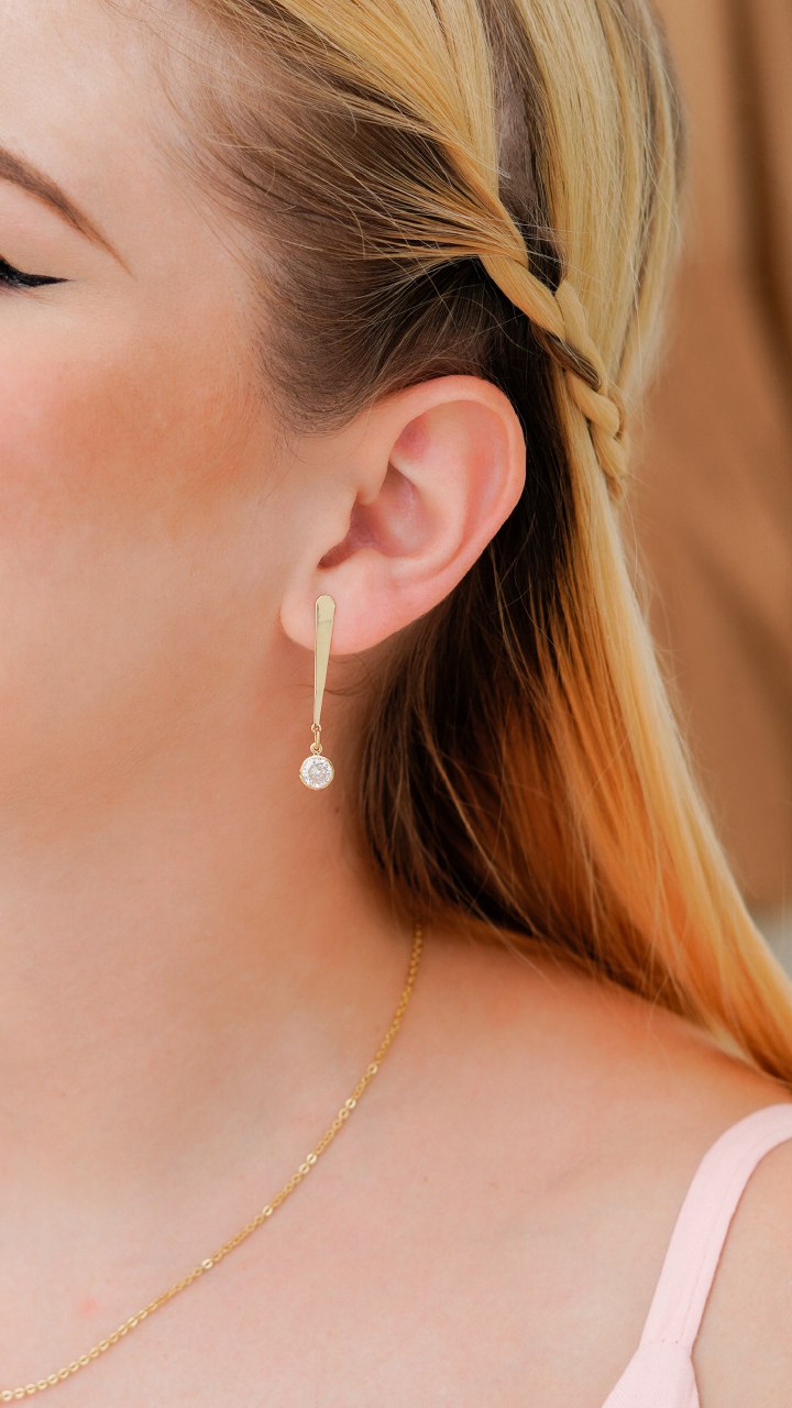 Aros Lisos Byzantine Oro Laminado 18k