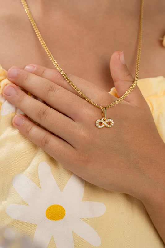 Cadena Tejido Chino Oro Laminado 18k