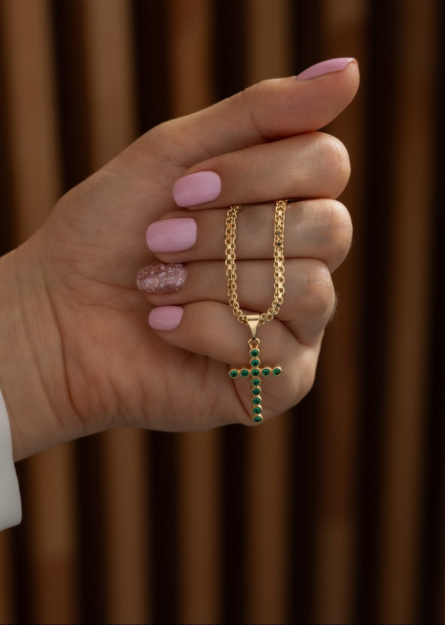 Cadena Tejido Chino Oro Laminado 18k