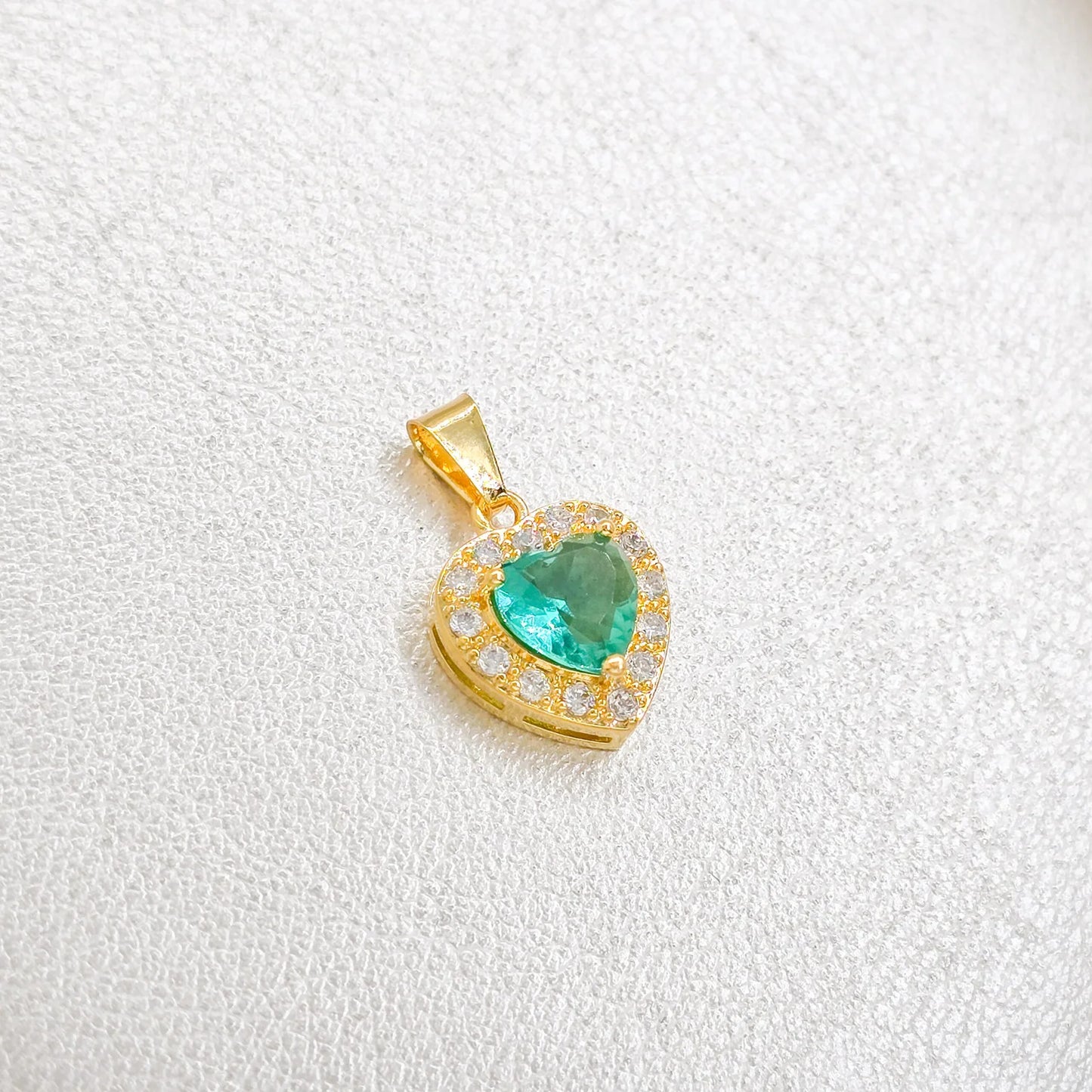 Colgante Corazón Serenity Oro Laminado 18k