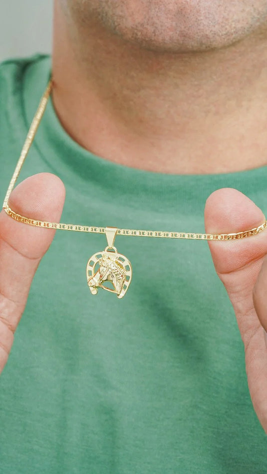 Colgante Fortune Oro Laminado 18k