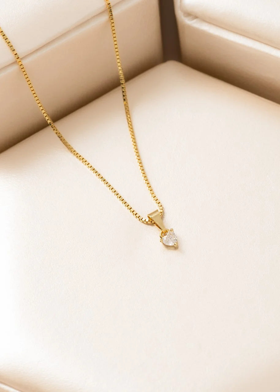 Colgante Little Love Oro Laminado 18k