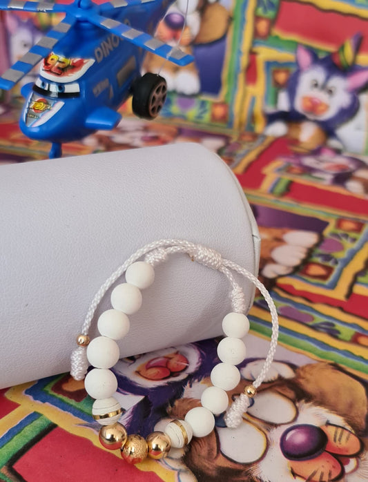 Brazalete Balín Oro Laminado 18K