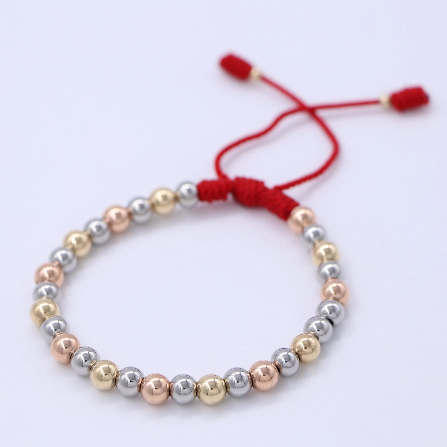 Brazalete Tres Oros Balín Oro Laminado 18k