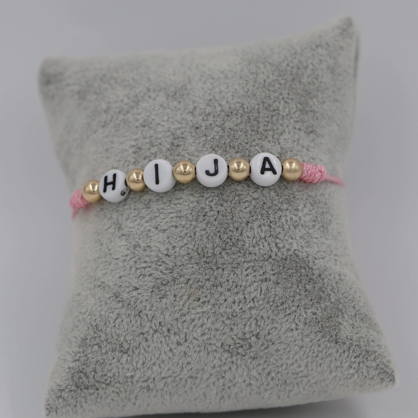 Brazalete Hija Balín Oro Laminado 18k