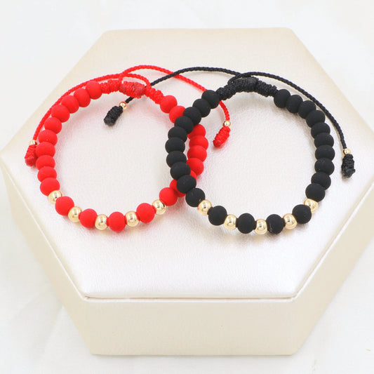 Brazalete Pareja Balín Oro Laminado 18k