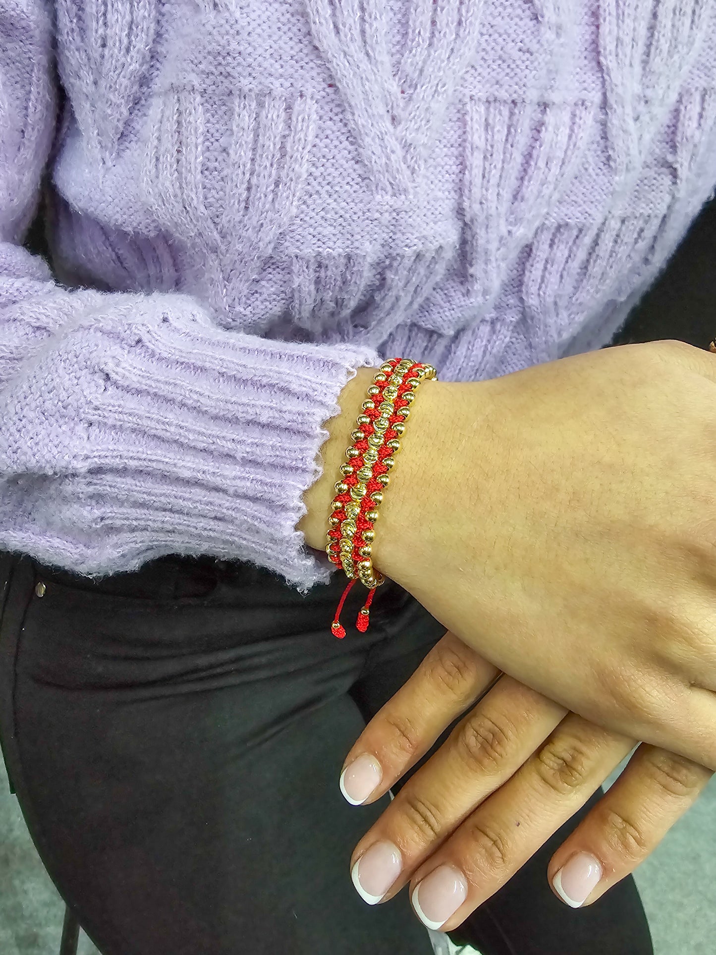 Brazalete Ajustable Lujo En Cada Movimiento Oro Laminado 18k