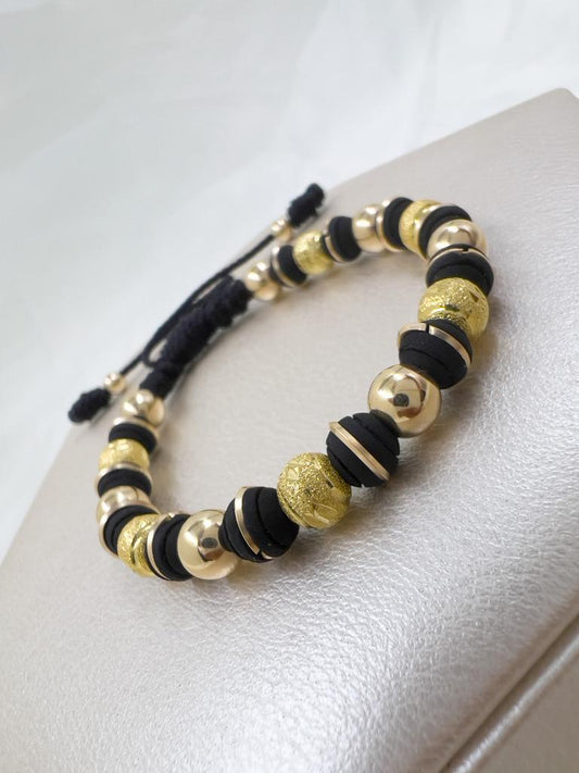 Brazalete Clásico Unisex Oro Laminado 18k