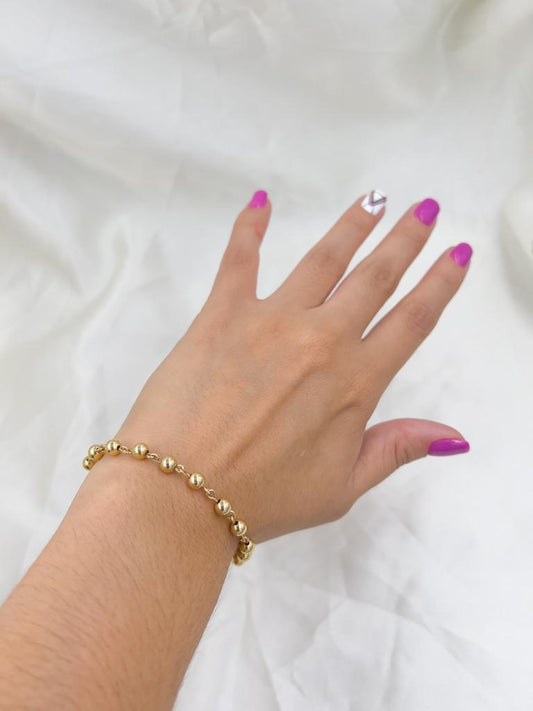 Brazalete Dorado Oro Laminado 18k