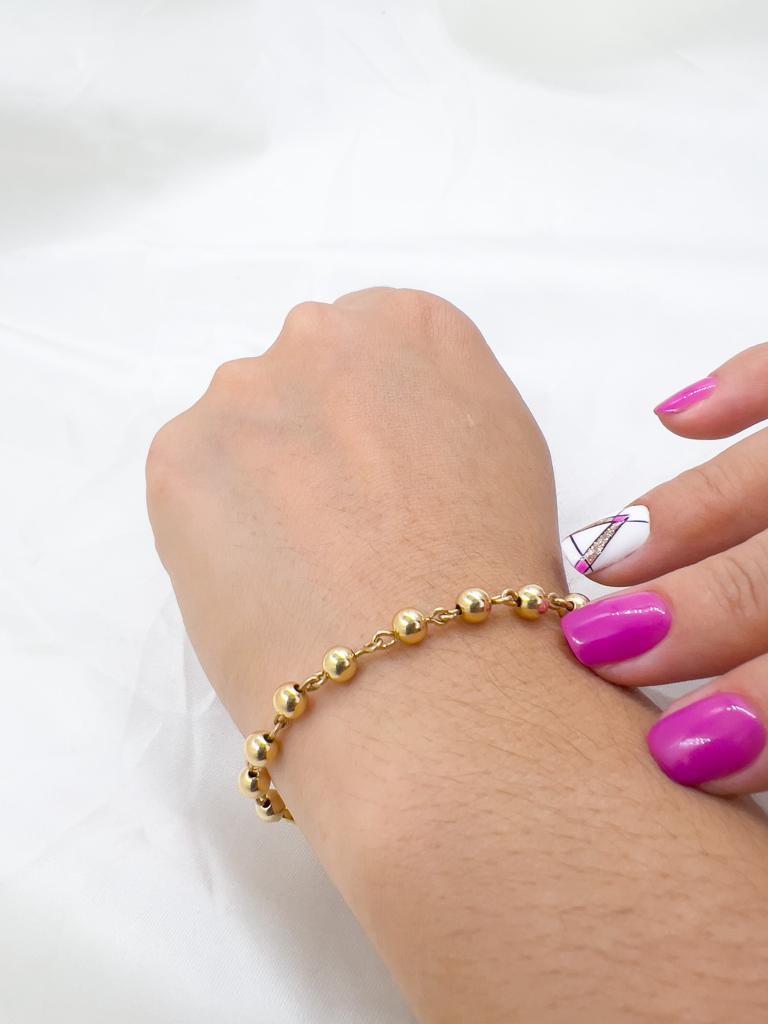Brazalete Dorado Oro Laminado 18k
