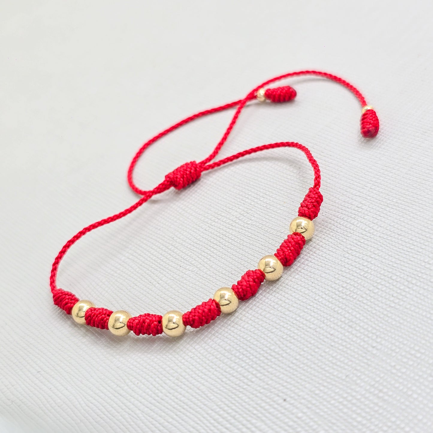 Brazalete de los 7 Nudos de Protección Oro Laminado 18k