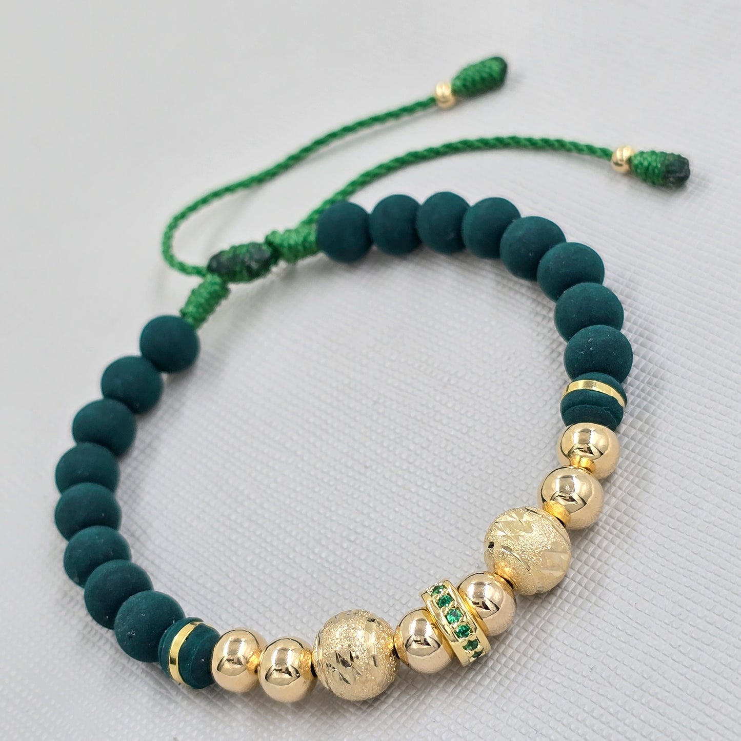 Brazalete Ajustable El Color De La Distinción Oro Laminado 18k