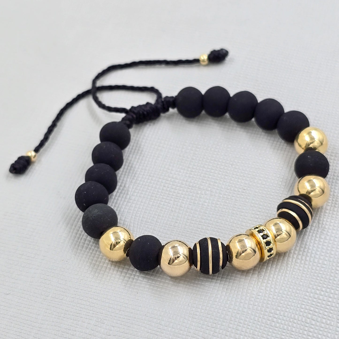 Brazalete Con Rondeles Grandes Oro Laminado 18k