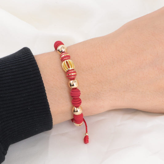 Brazalete Herraje Reja Oro Laminado 18K