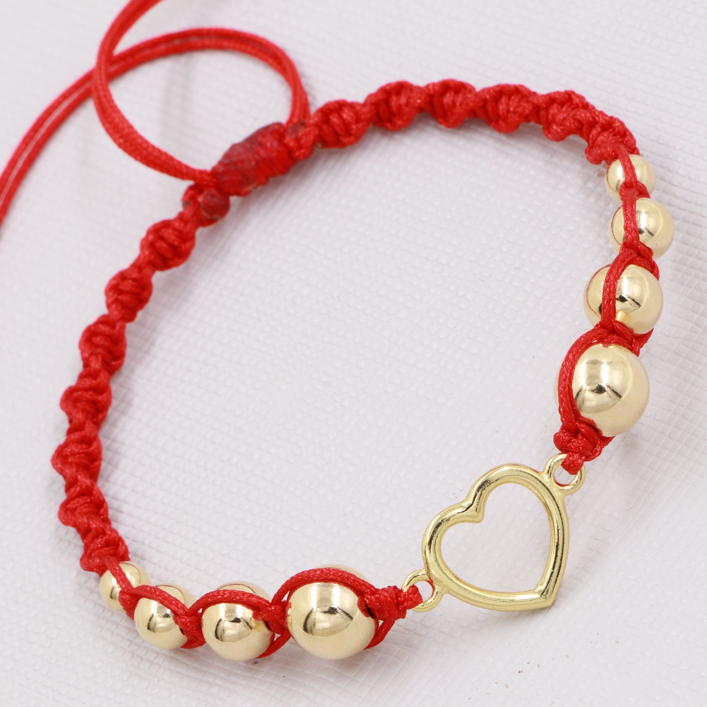 Brazalete Corazon Oro Laminado 18k
