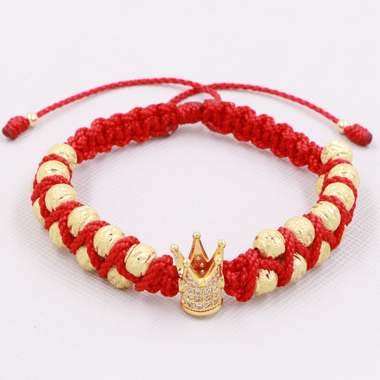 Brazalete Luxury Crown En Oro Laminado18k