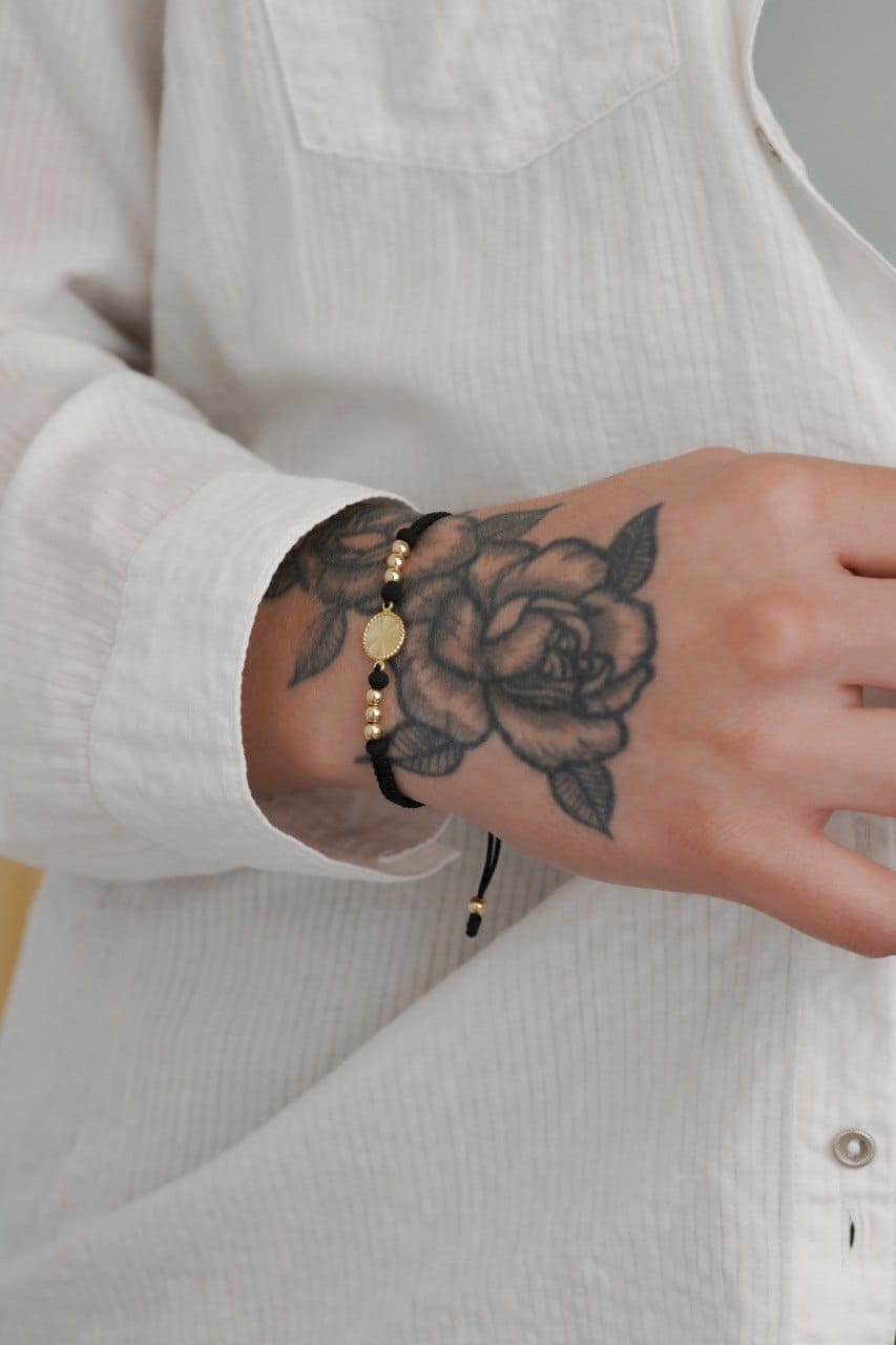 Brazalete Estrella En Oro Laminado 18k