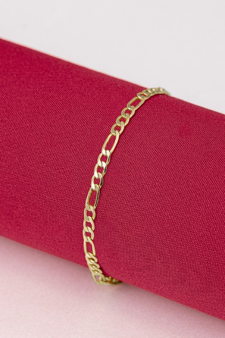 Pulsera Tejido Cartier Semi-Delgada Oro Laminado 18k