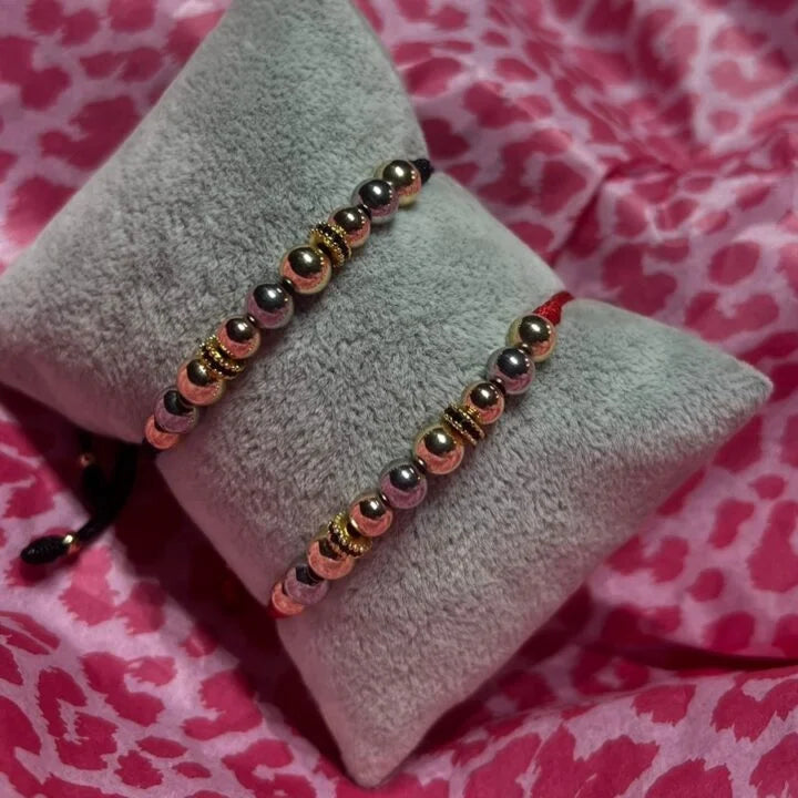 Brazaletes Para San Valentín Tres Oros Oro Laminado 18k