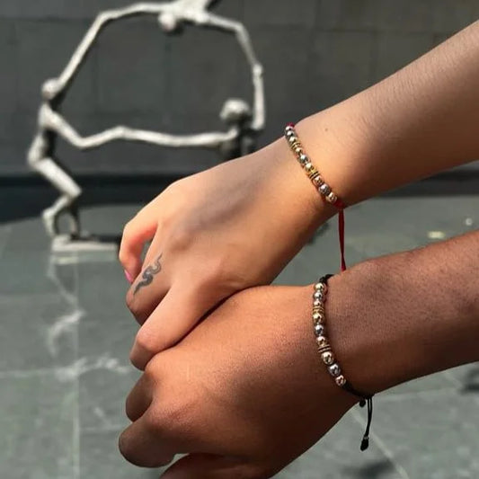 Brazaletes Para San Valentín Tres Oros Oro Laminado 18k