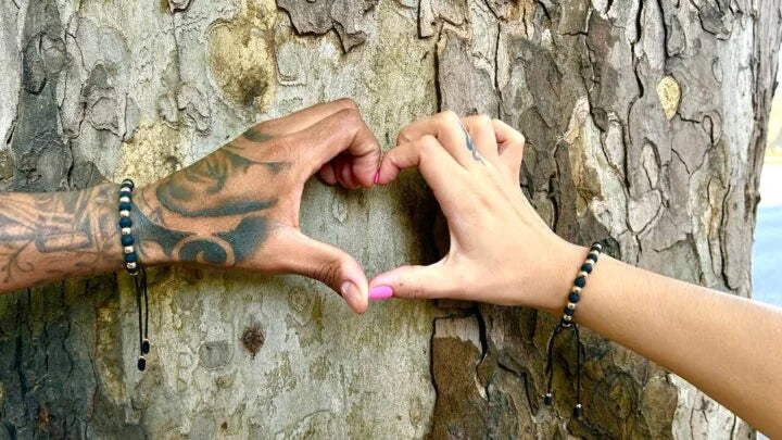 Pulseras Para Parejas Oro Laminado 18k