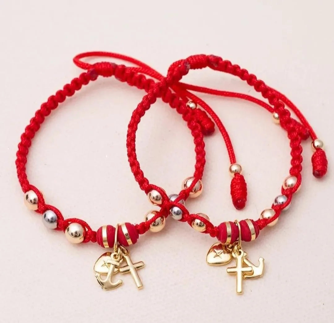 Brazalete Tres Gracias Parejas Oro Laminado 18k
