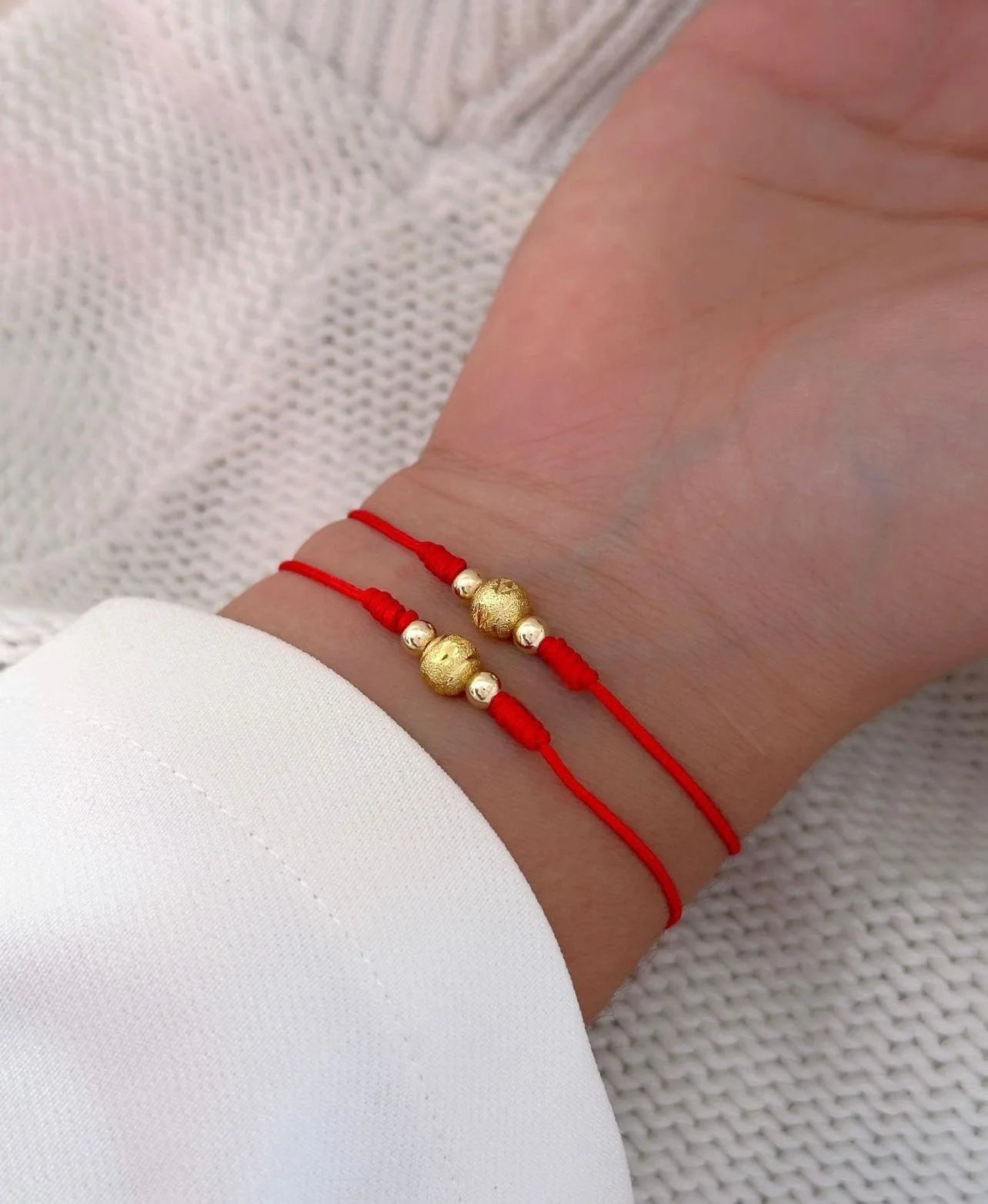 Hilos de Amor San Valentin Oro Laminado 18k