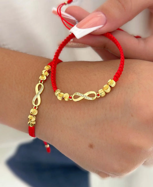 Amor Infinito Parejas Oro Laminado 18k