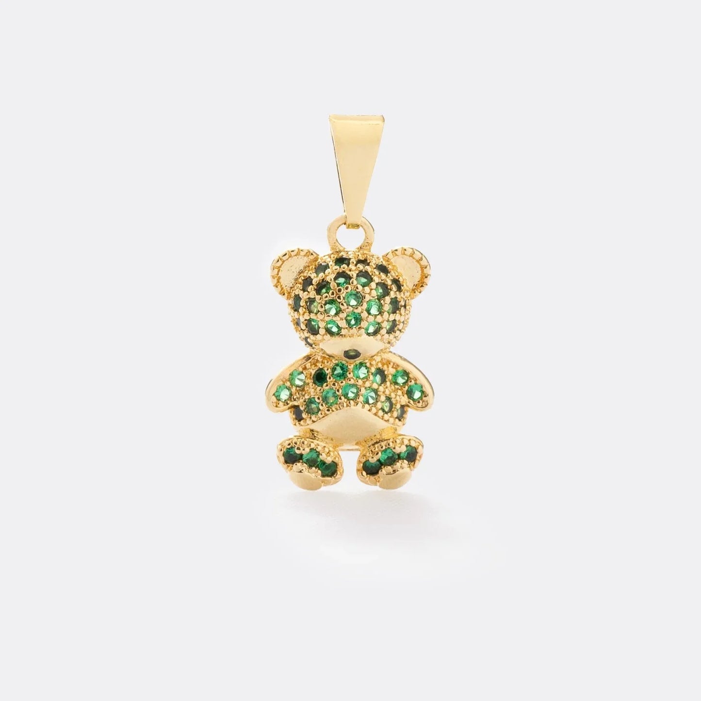 Colgante Oso Bear Oro Laminado 18k