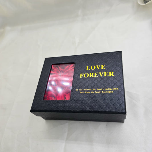 Caja de Rosas “Love Forever” con Bolsa de Regalo