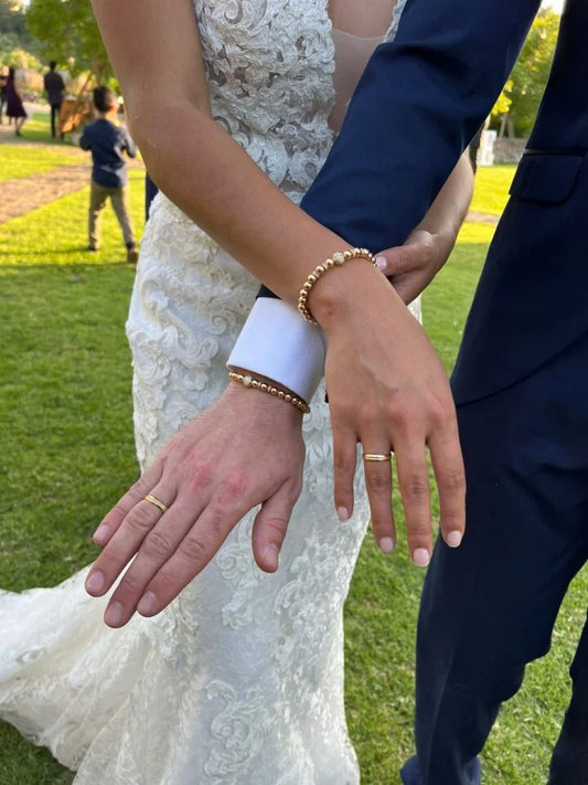 Argolla De Matrimonio Oro Laminado 18k