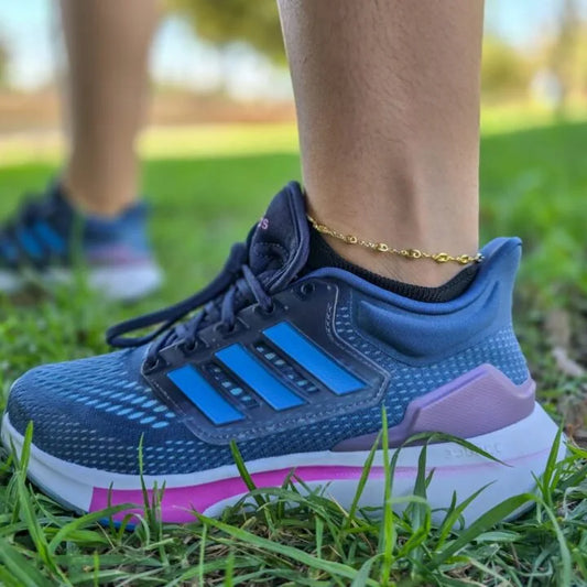 Tobillera Tejido Gucci Semigruesa Oro Laminado 18k