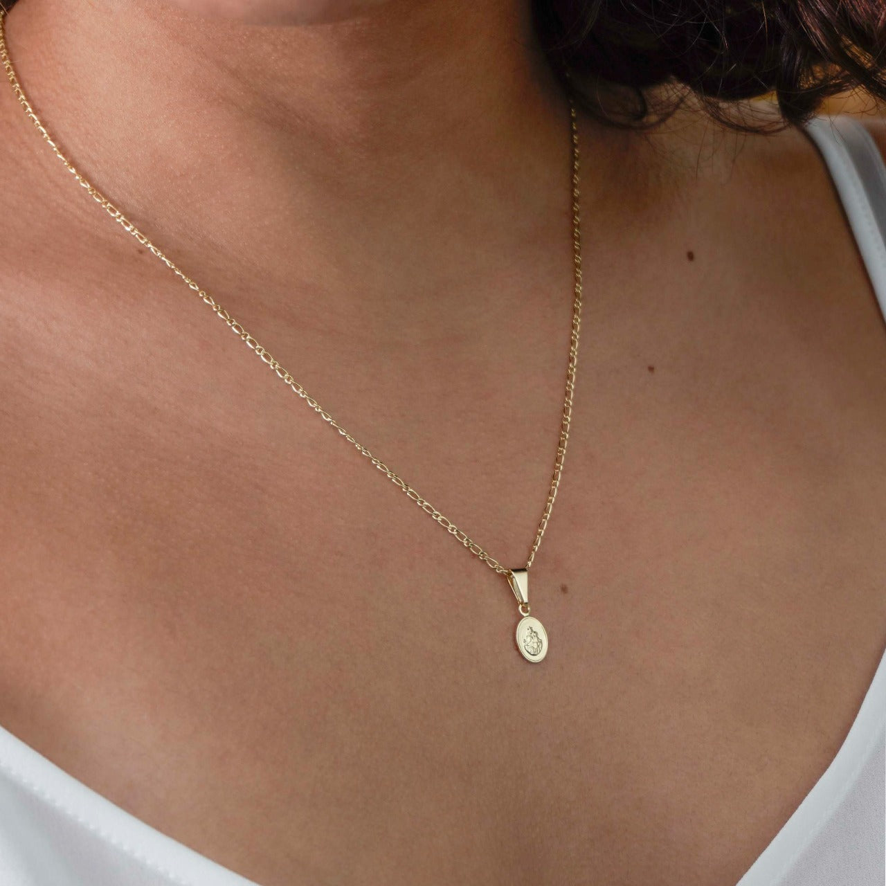Cadena Tejido 1×1 Oro Laminado 18k