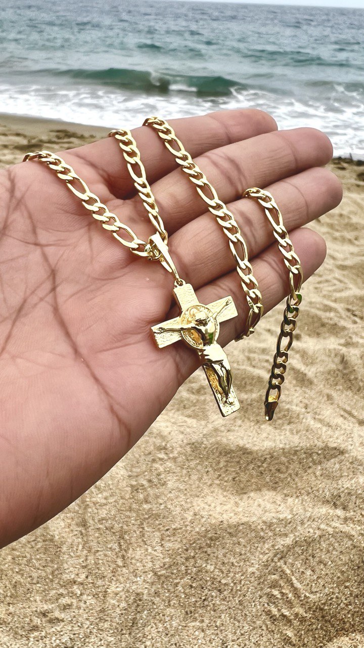 Cadena Tejido Cartier Oro Laminado 18K