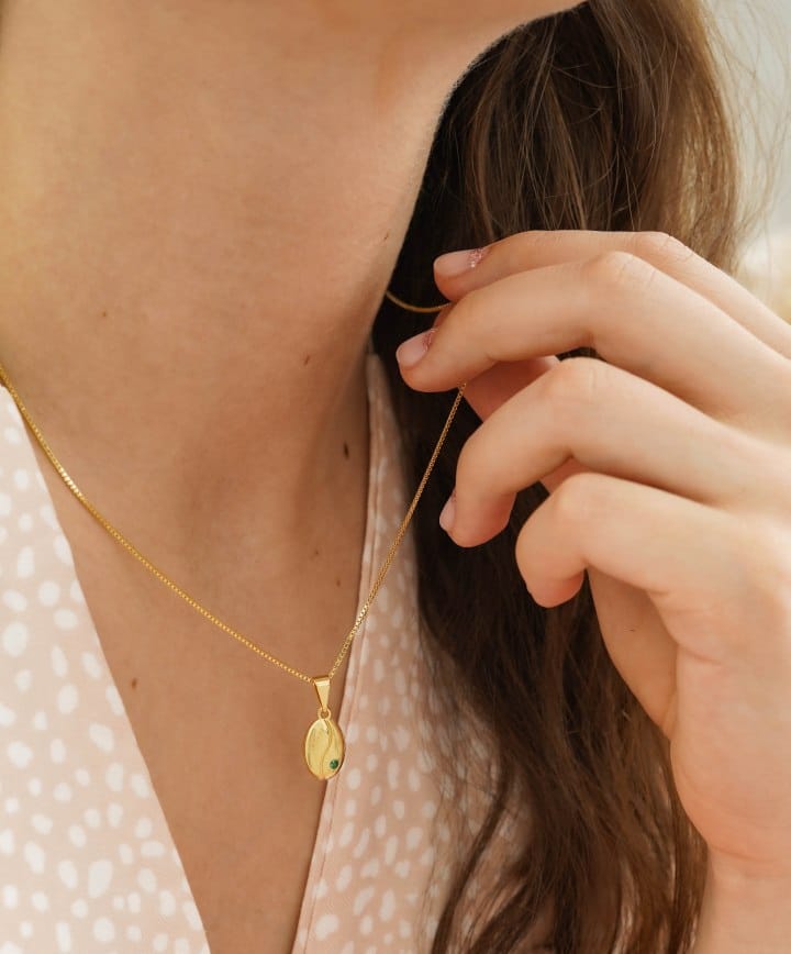 Cadena Tejido Veneciana Oro Laminado 18k