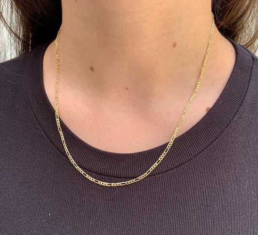 Cadena Tejido Cartier Delgada Oro Laminado 18k