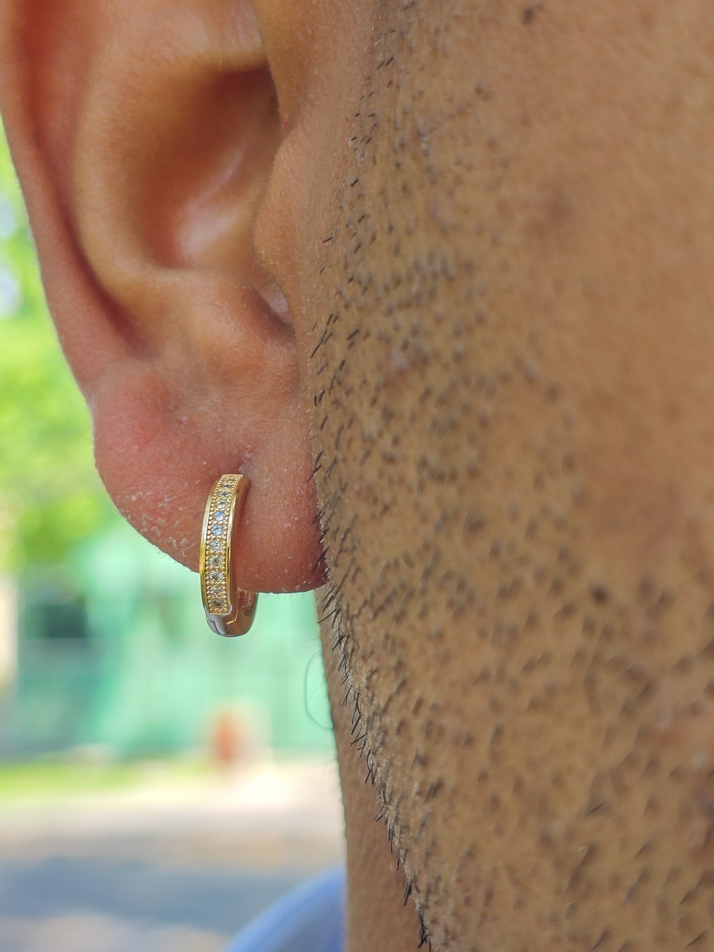 Aros Candonga Ed Esp 1.2cm Oro Laminado 18k