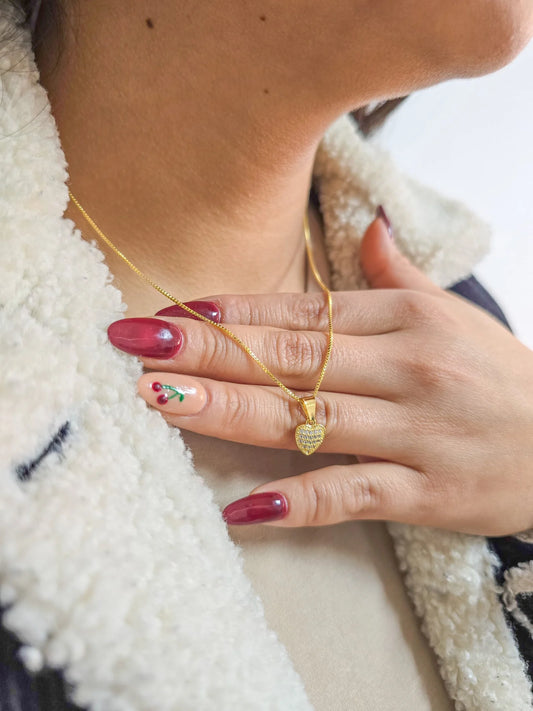 Colgante Little Love Oro Laminado 18k