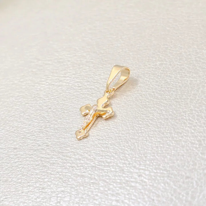 Colgante Cristo Pequeño Oro Laminado 18k