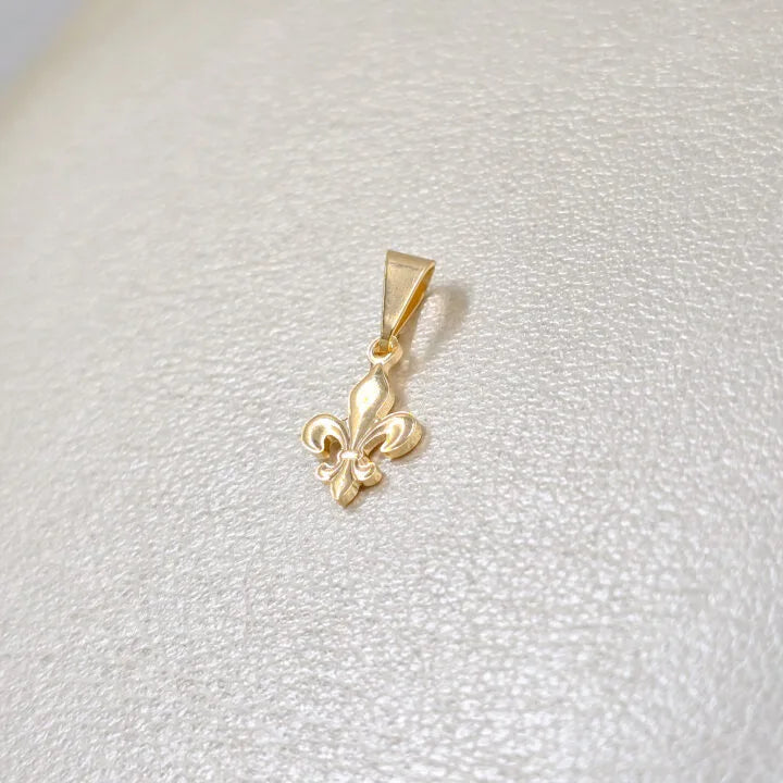 Colgante Flor de Liss Oro Laminado 18k