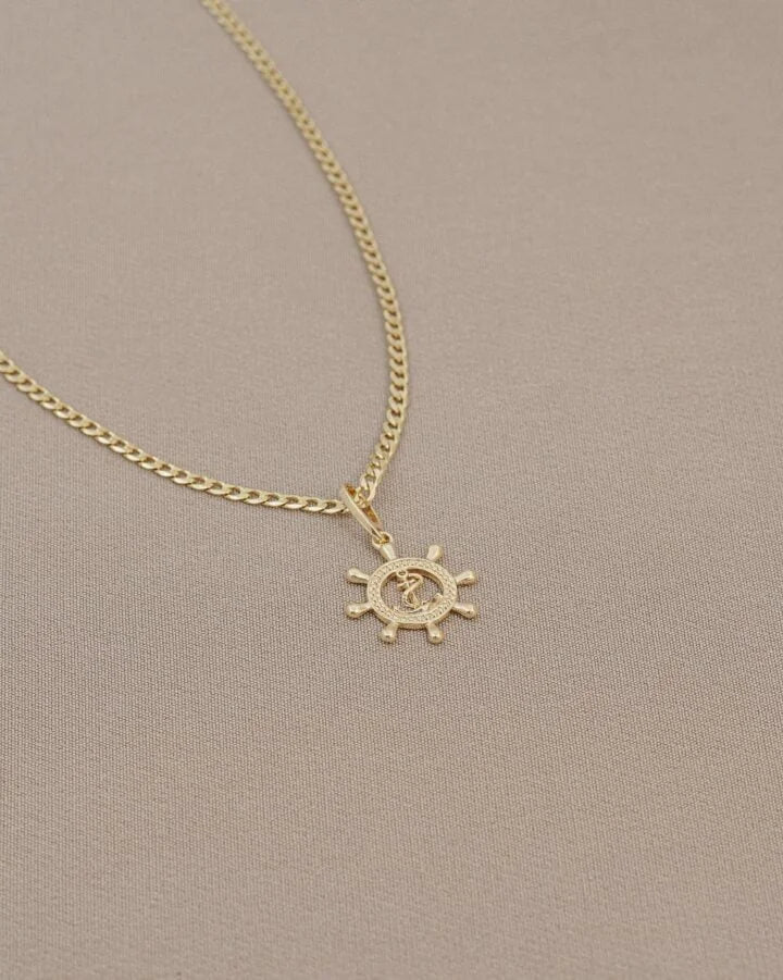 Colgante Marinero Oro Laminado 18k