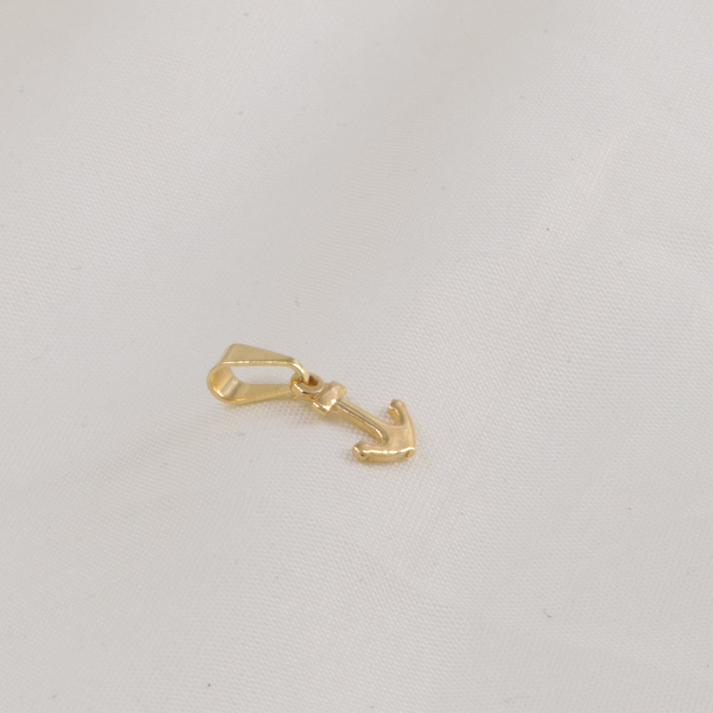 Colgante Ancla Mini Oro Laminado 18k