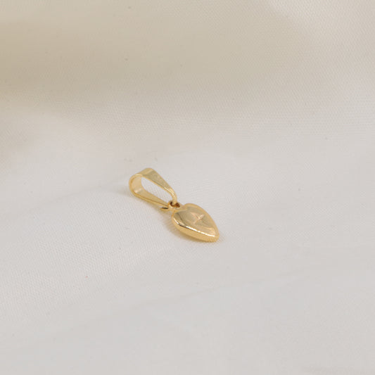 Colgante Corazón Mini Oro Laminado 18k